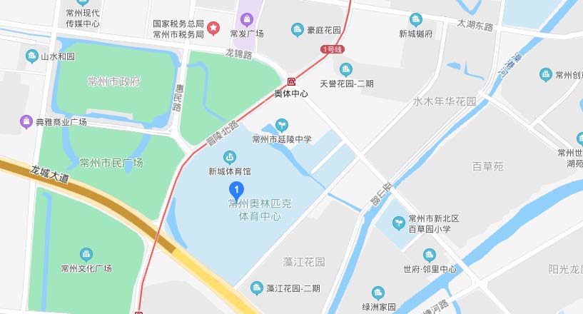 常州家博会交通路线地图