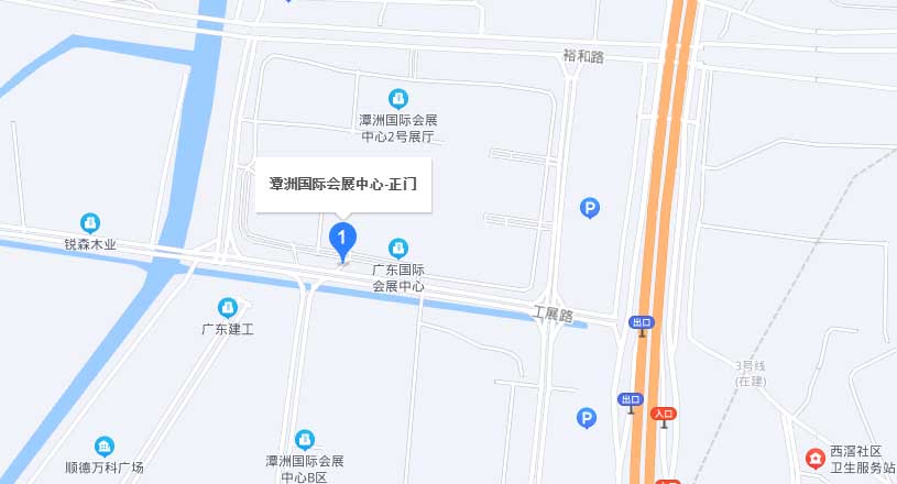 佛山家博会交通路线地图