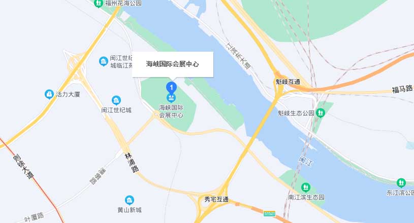 福州家博会交通路线地图