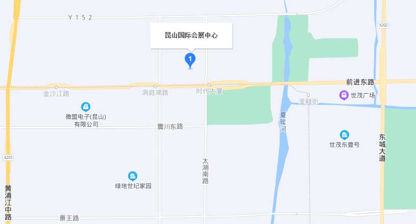 昆山家博会交通路线地图