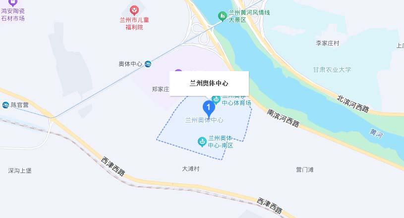 兰州家博会交通路线地图