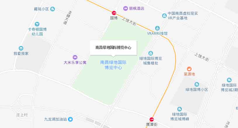 南昌家博会交通路线地图