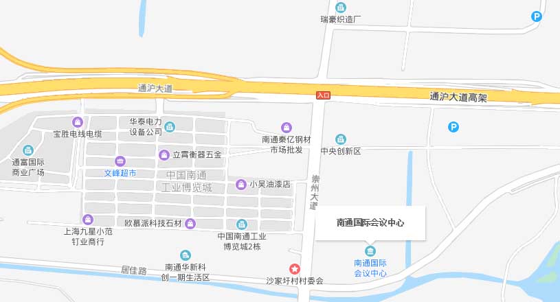 南通家博会交通路线地图