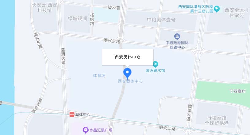西安家博会交通路线地图