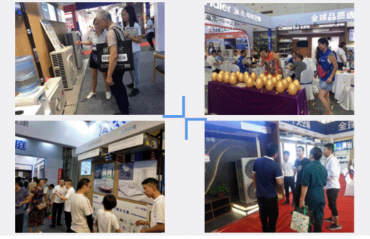 海尔中央空调在华夏家博会各分站亮相