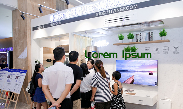 海尔空调参展上海世纪家博会,智慧空气场景体验受好评