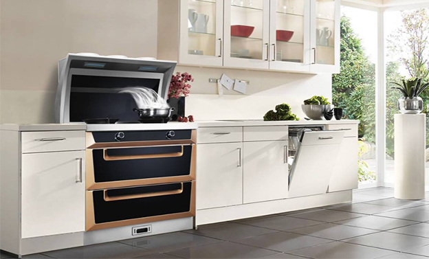 火夫集成灶亮相2019秋季新疆家博会 火夫集成灶亮相2019秋季新疆家博会