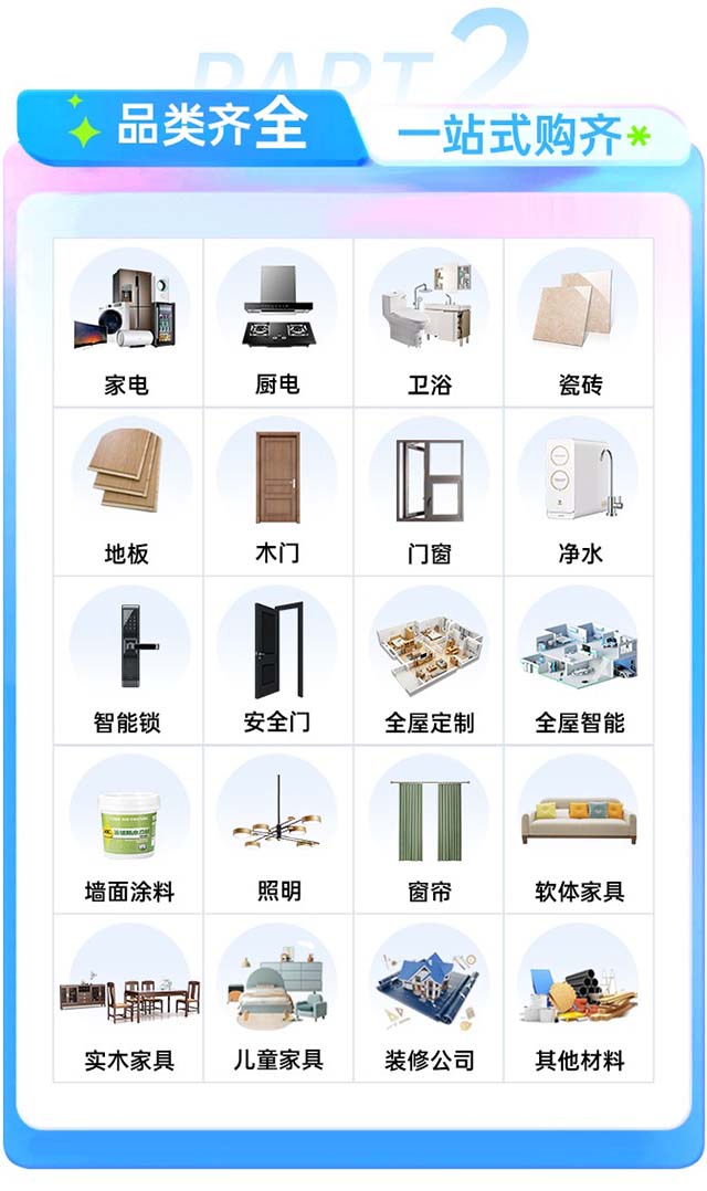 2025夏季山西家博会展出品类