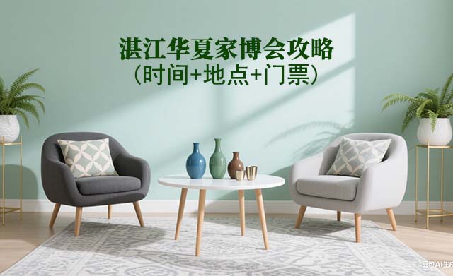 2025湛江家博会攻略(时间+地点+门票)逛展必看 2025湛江家博会攻略(时间+地点+门票)逛展必看