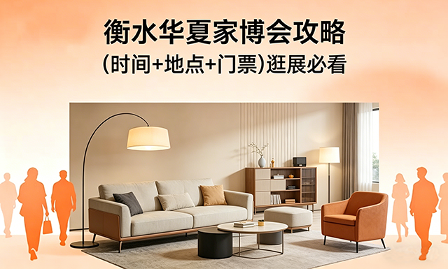 2026衡水家博会攻略(时间+地点+门票)逛展必看